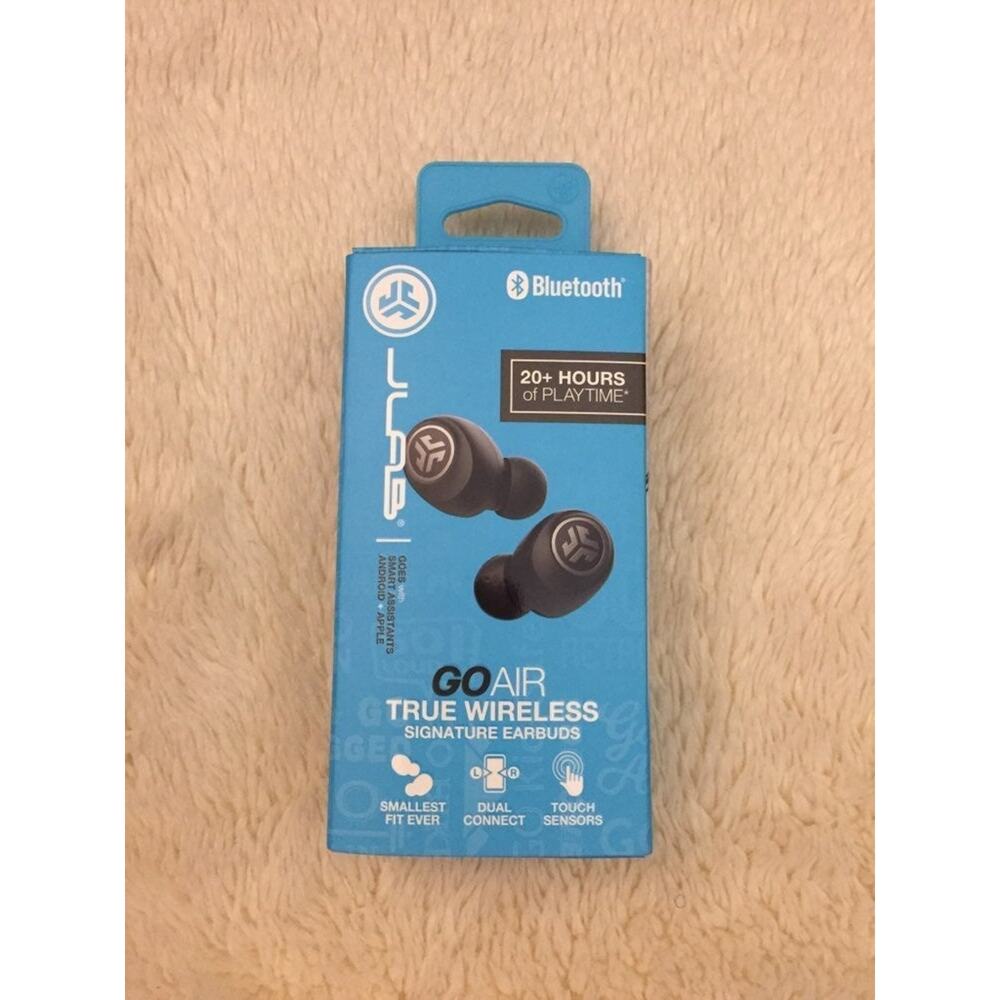 JLab GO Air True Wireless Earbuds-Black